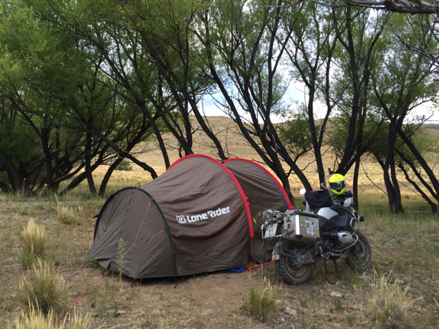 wild camp near Río del Gato