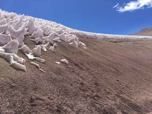 way to Paso Agua Negra