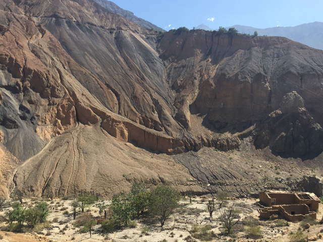 way from Yuracmarca to Chimbote