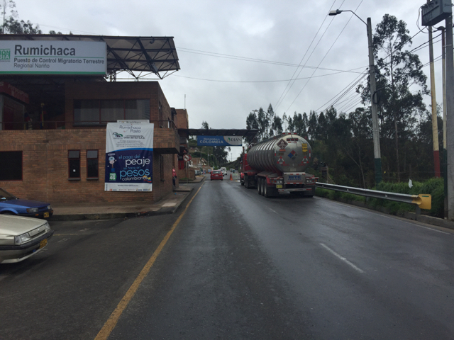border to Colombia